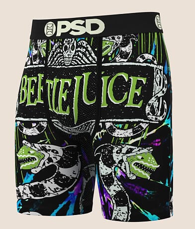 PSD Beetlejuice™ Sand Worms Stretch Boxer Briefs front view