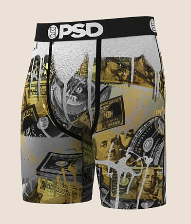 PSD Money Metal Stretch Boxer Briefs front view