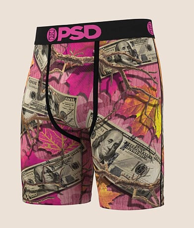 PSD Wildwood Camo Stretch Boxer Briefs front view