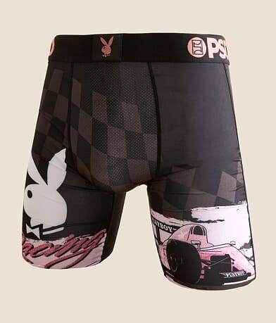 PSD Playboy Grand Prix Stretch Boxer Briefs front view