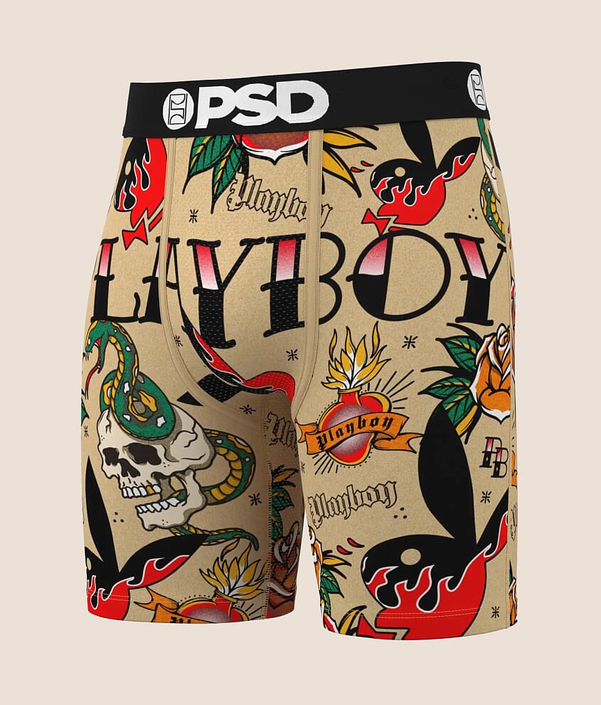 Playboy Inked Stretch Boxer Briefs