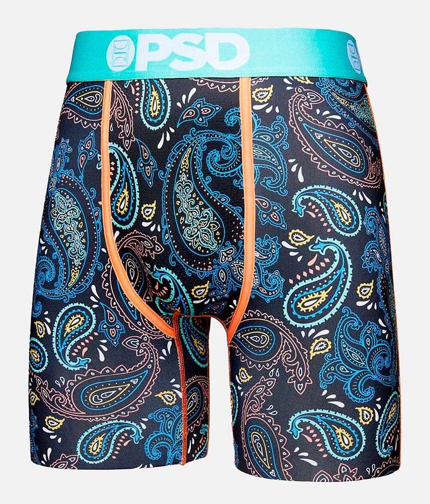 Men Paisley Print Boxer Shorts