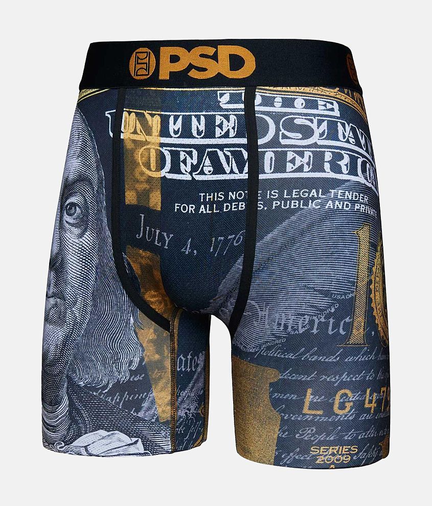 PSD 3 Pack Americana Mens Boxer Briefs - MULTI