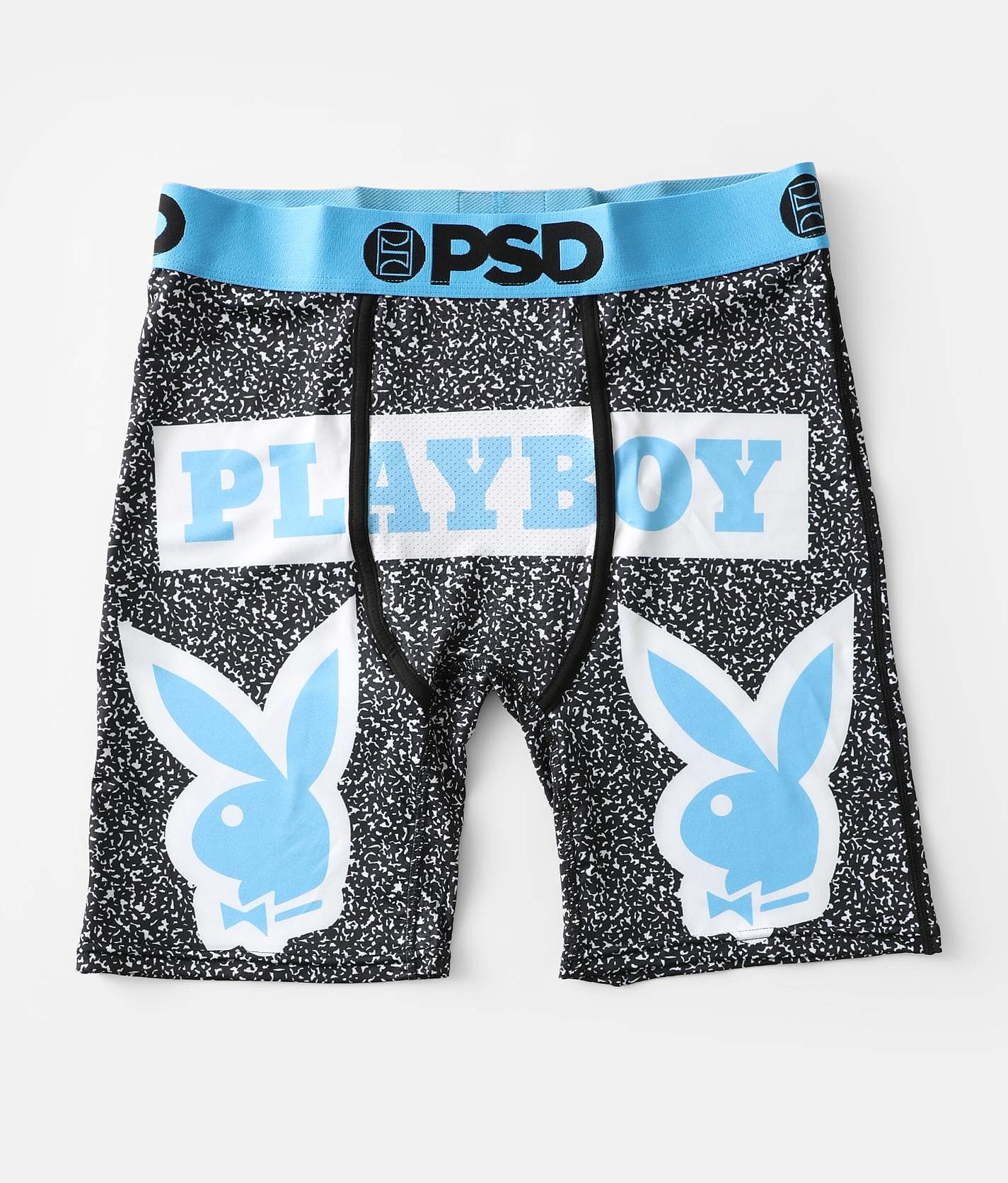 PSD Playboy Stretch Boxer Briefs - Men's Boxers in Black