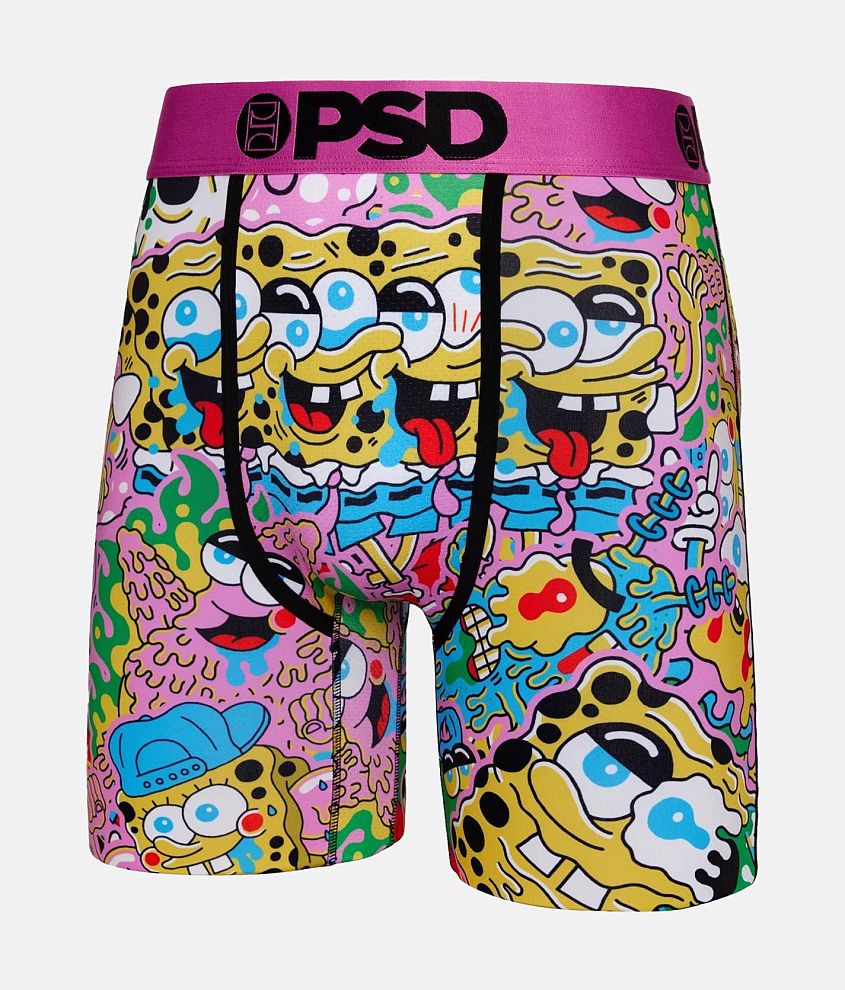 PSD Spongebob Krusty Pants Stretch Boxer Briefs front view