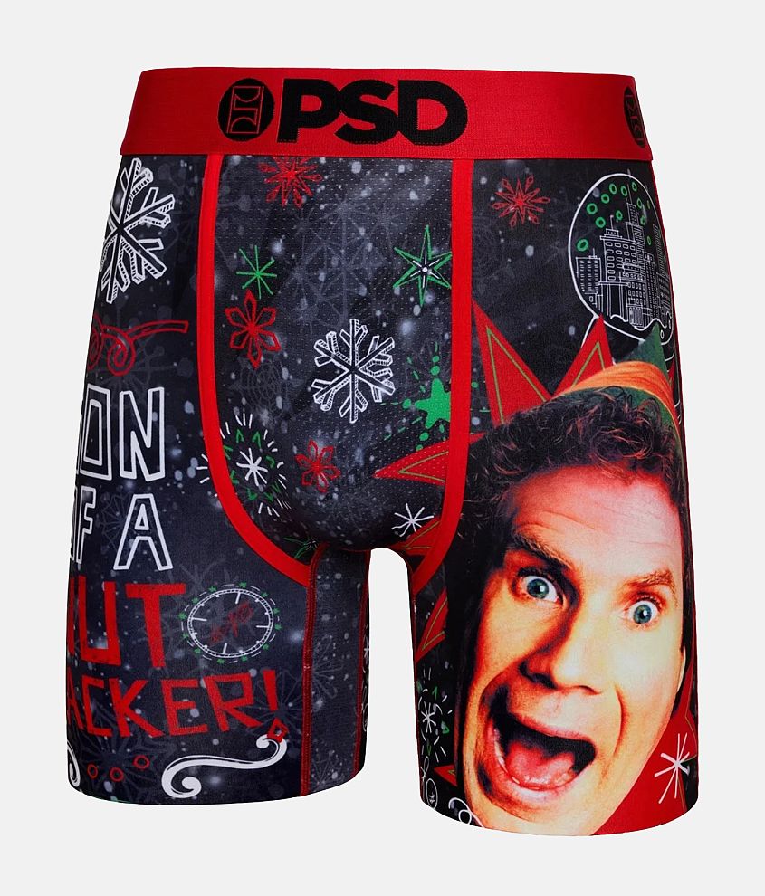 PSD Elf™ Nut Cracker Stretch Boxer Briefs - Men's Boxers in Multi | Buckle