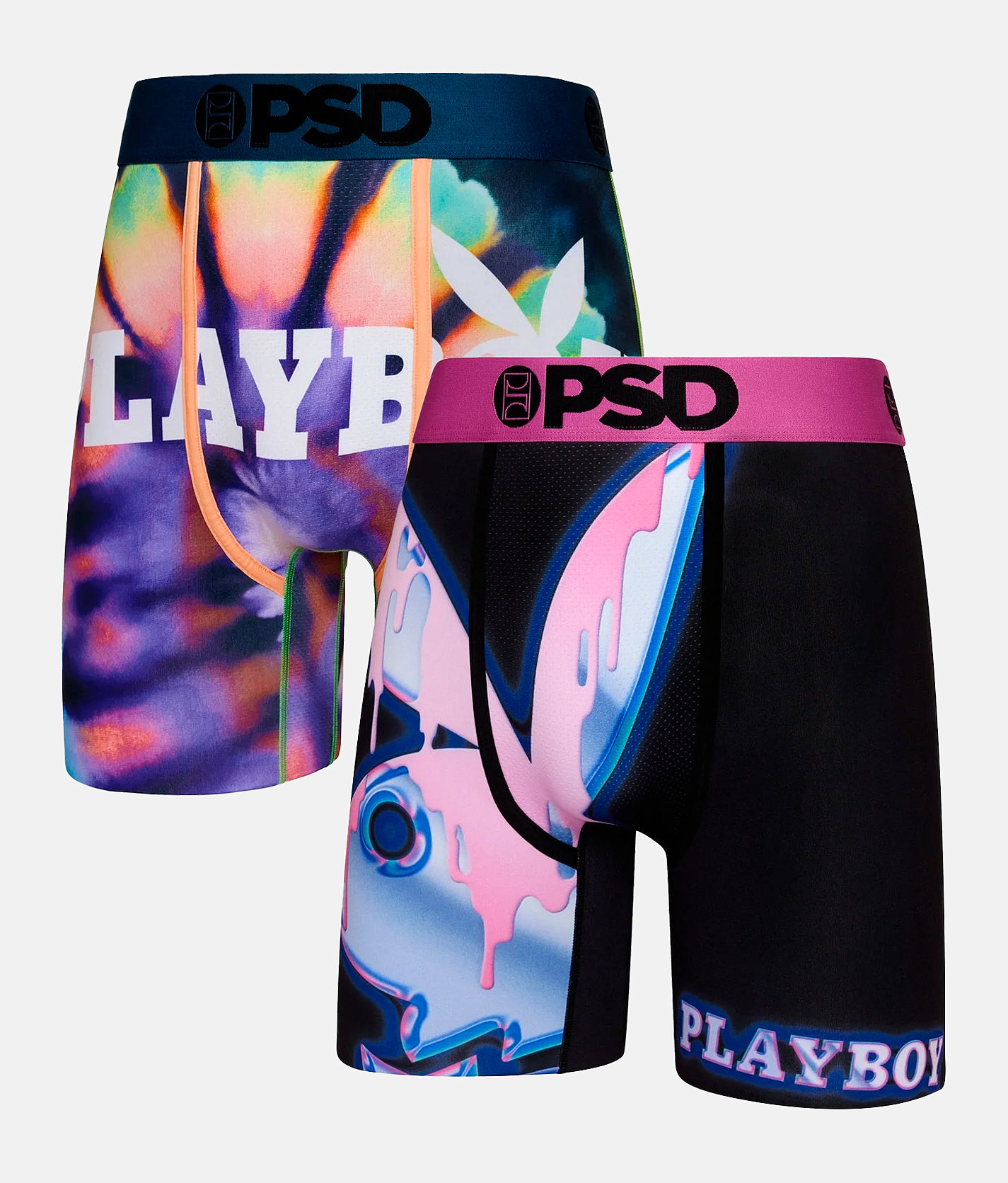 PSD x Playboy All Over Print Mauve Boyshort Underwear