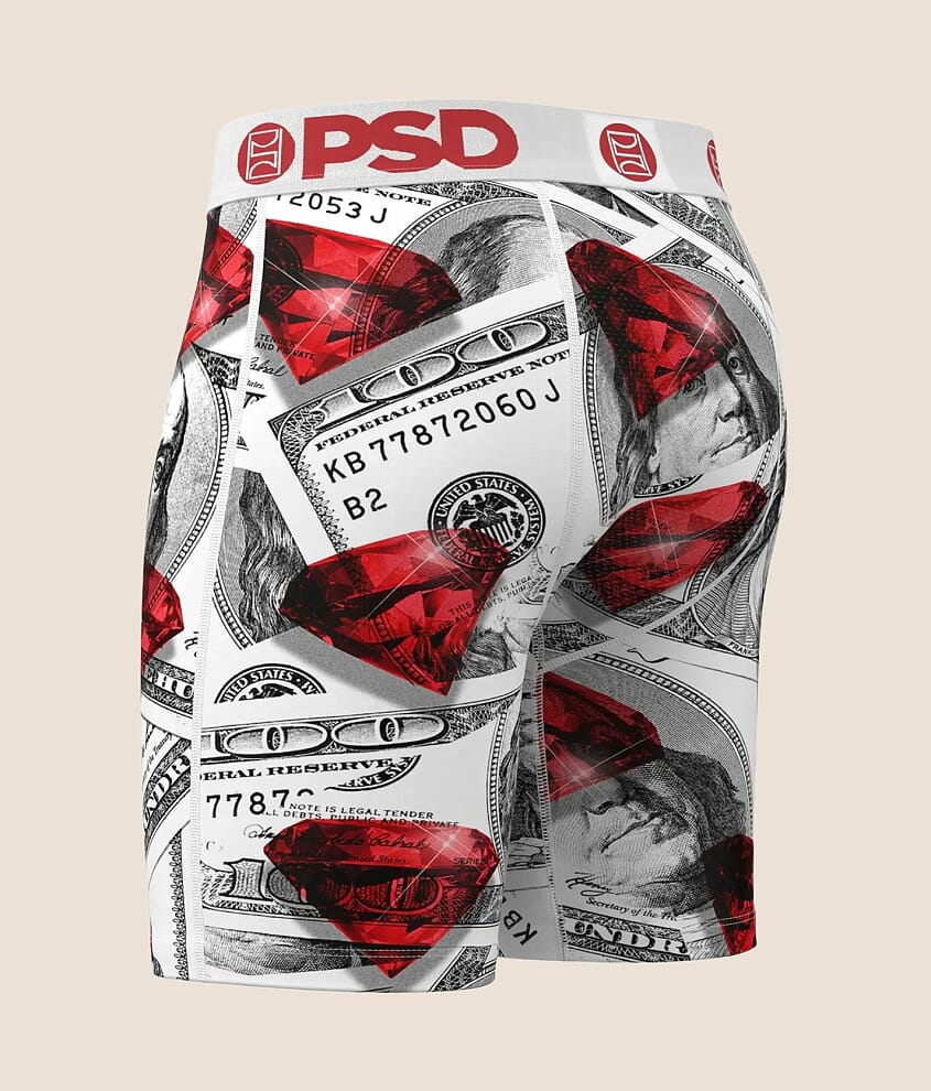 Red Cash Stretch Boxer Briefs