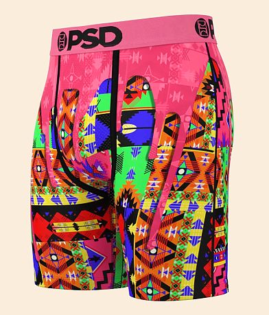 PSD Tribal Drip Stretch Boxer Briefs front view