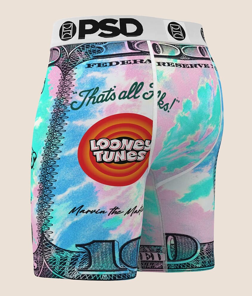 Looney Tunes Marvin 100 Stretch Boxer Briefs