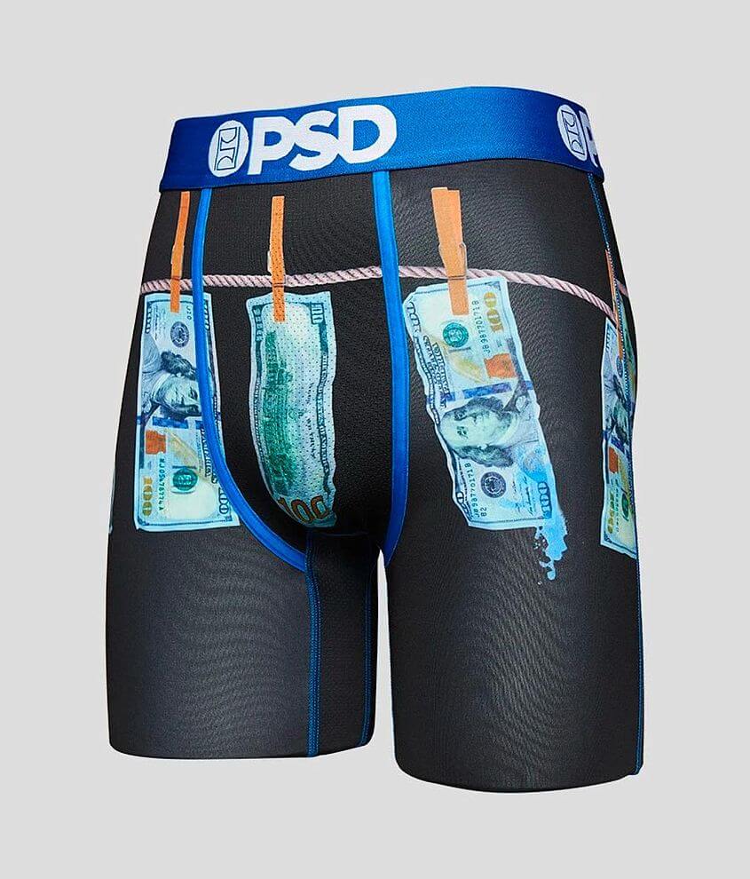 PSD Drippin' Money Stretch Boxer Briefs - Men's Boxers in Blue