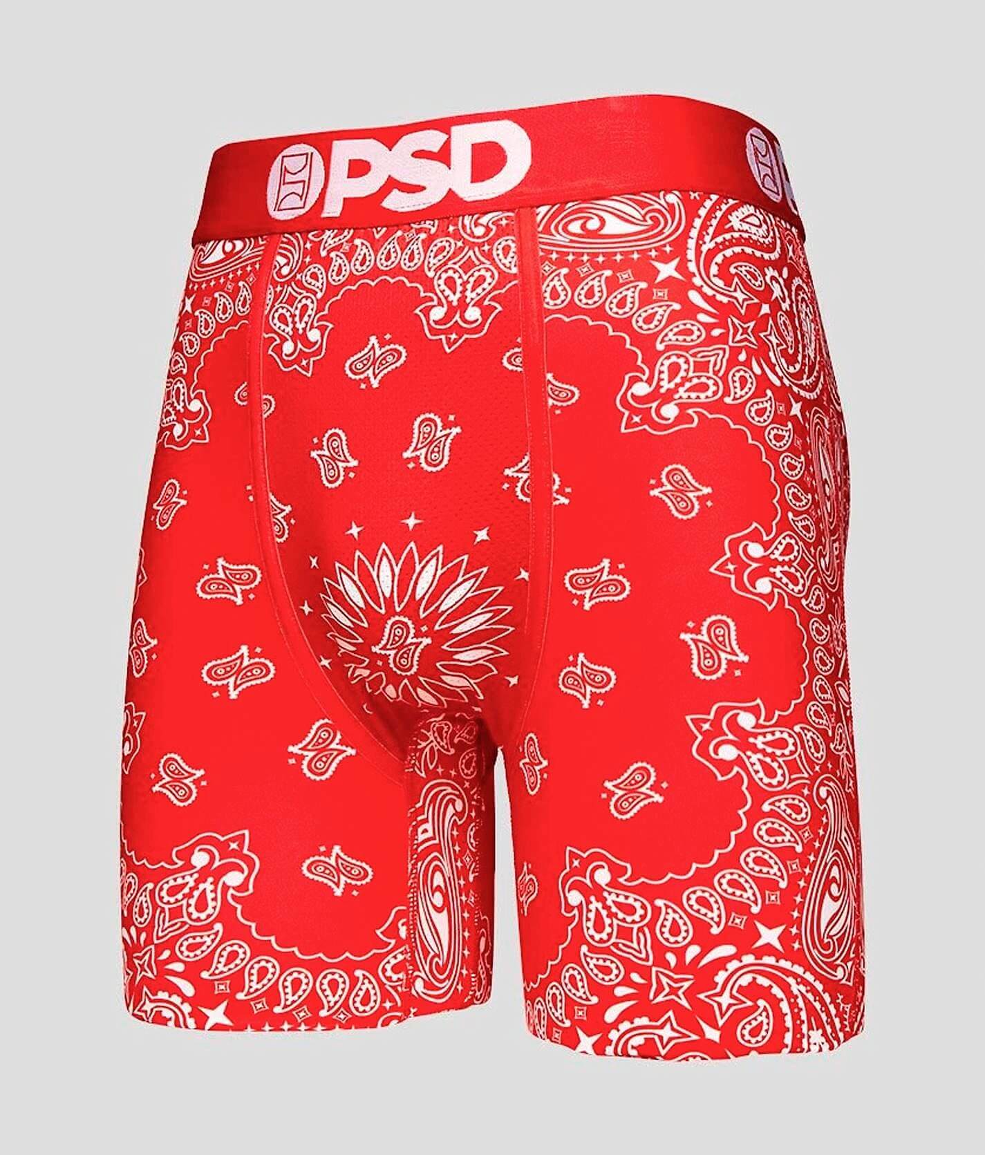 Red Bandana Psd Boxers Top Brands