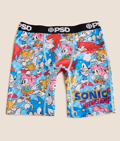 PSD Boys - Sonic™ The Hedgehog Stretch Boxer Briefs front view
