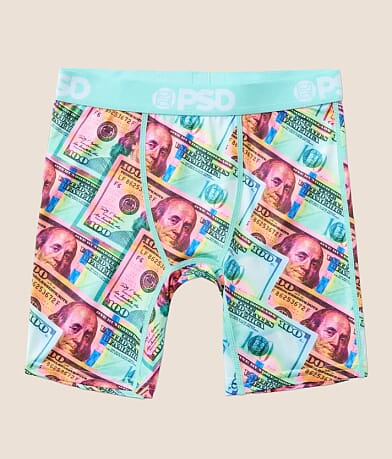 PSD Boys - Money Gleam Ice Stretch Boxer Briefs front view