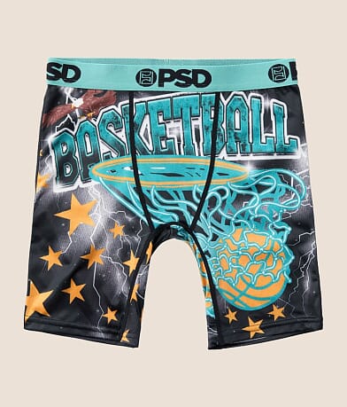 PSD Boys - Let's Hoop Stretch Boxer Briefs front view