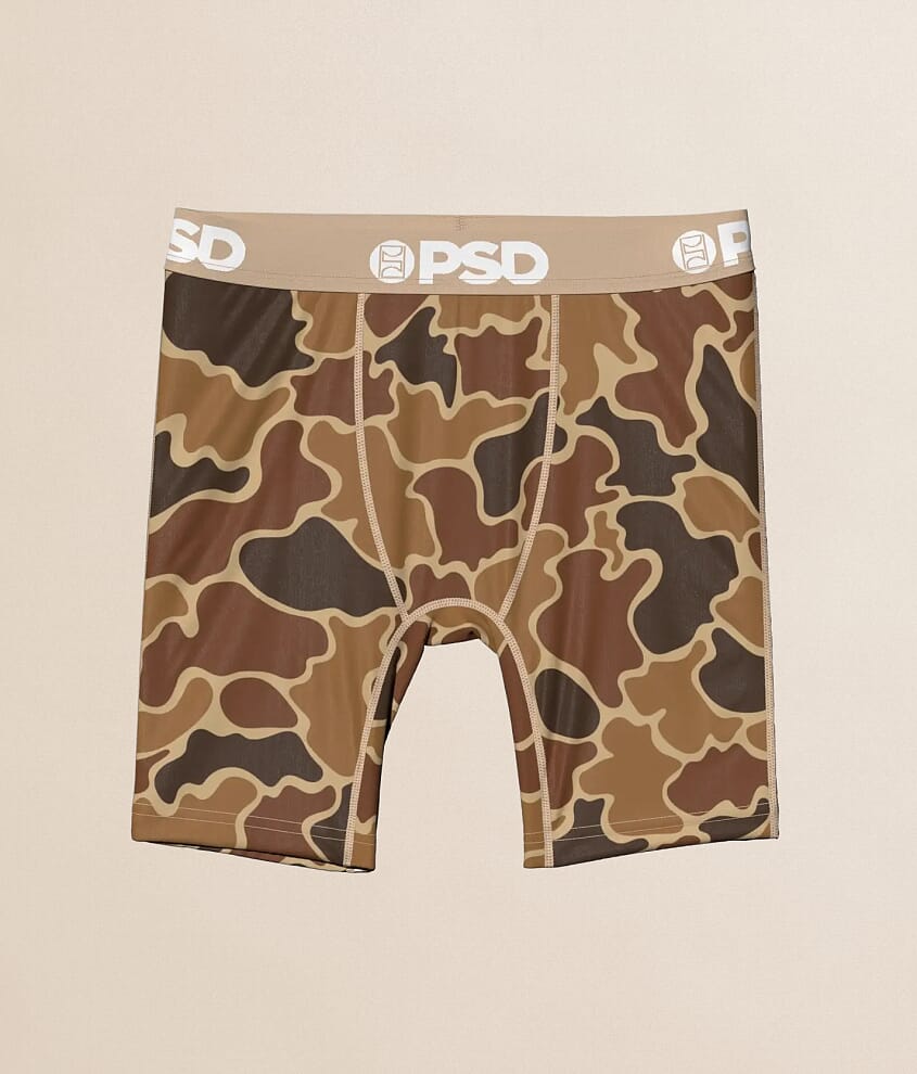 Boys - Duck Camo Stretch Boxer Briefs