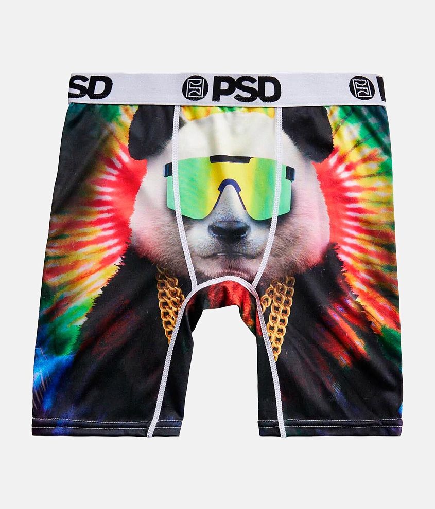 Boys PSD Panda Chillz Stretch Boxer Brief Boy's Boxers in Multi