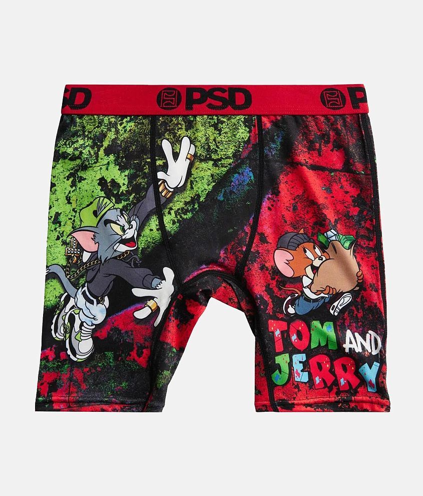 Boys - PSD Tom & Jerry™ Stretch Boxer Brief - Boy's Boxers in Multi