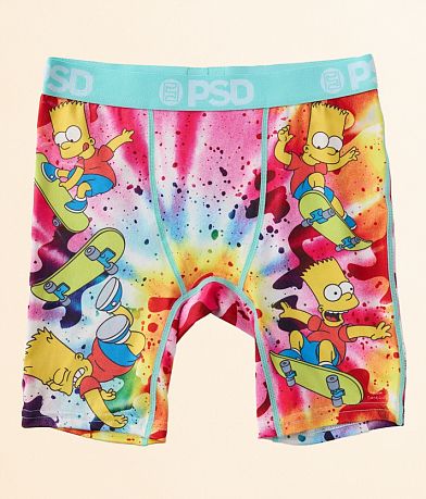 PSD Boys - Bart Skater Stretch Boxer Briefs front view