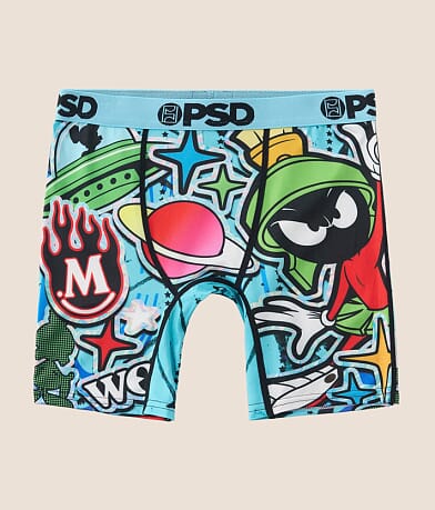PSD Boys - Looney Tunes™ Marvin Stretch Boxer Briefs front view