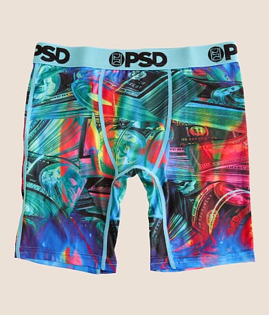 PSD Boys - Neon Sticks Stretch Boxer Briefs front view