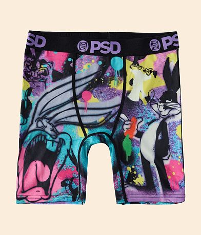 PSD Boys - Looney Tunes™ Stretch Boxer Briefs front view