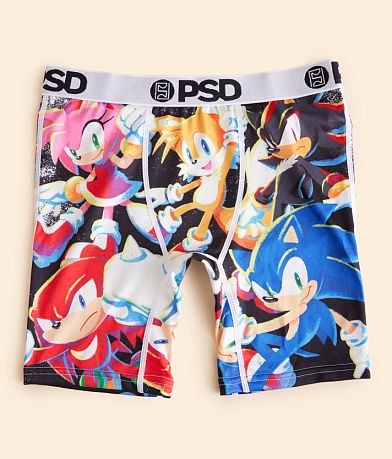 PSD Boys - Sonic™ The Hedgehog Stretch Boxer Briefs front view