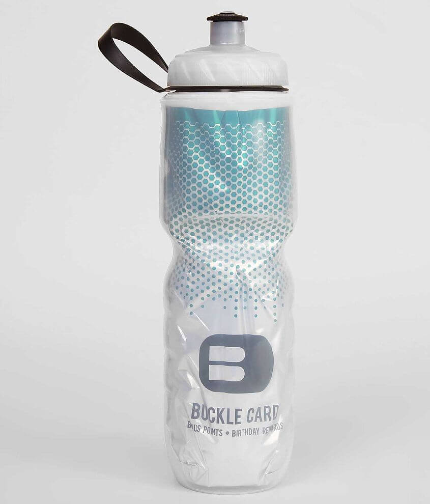 Buckle Card Polar Water Bottle front view