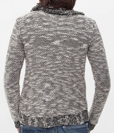 BKE Cowl Neck Sweater back view