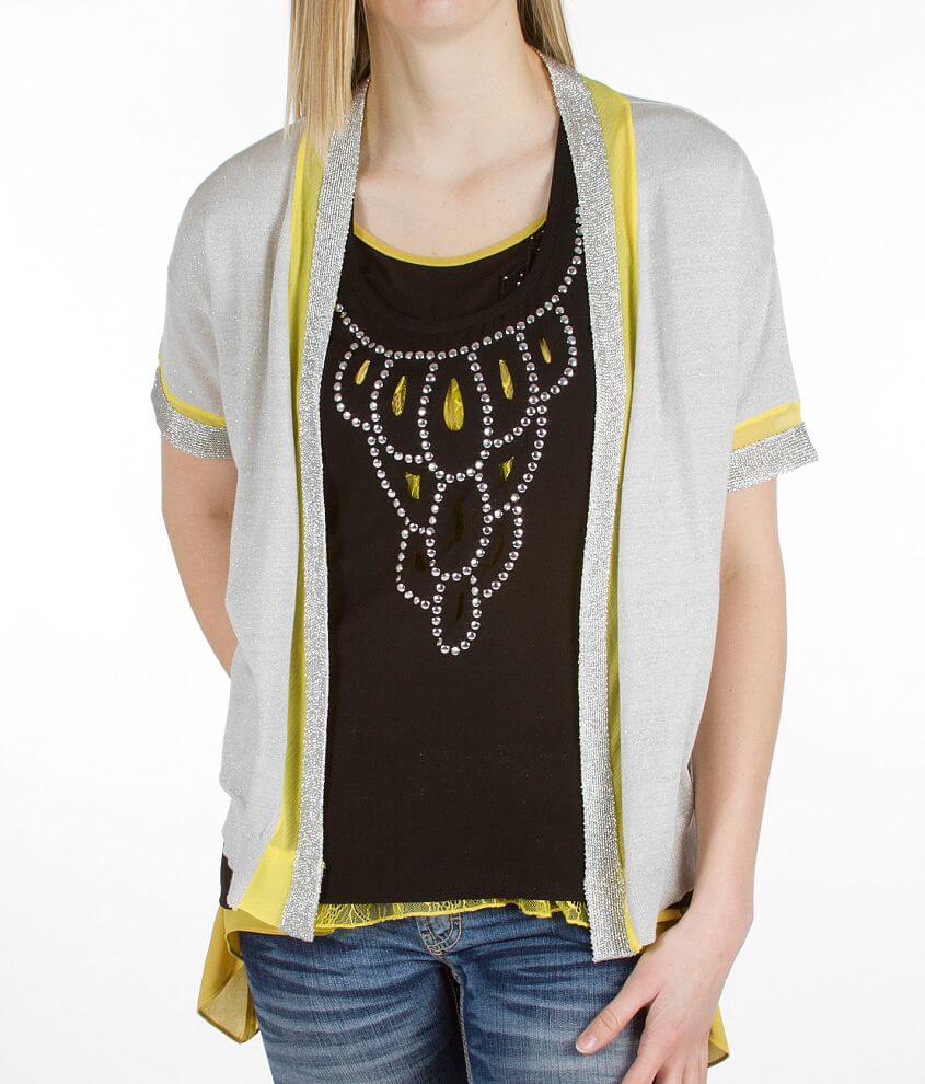 BKE Boutique Flyaway Cardigan Sweater