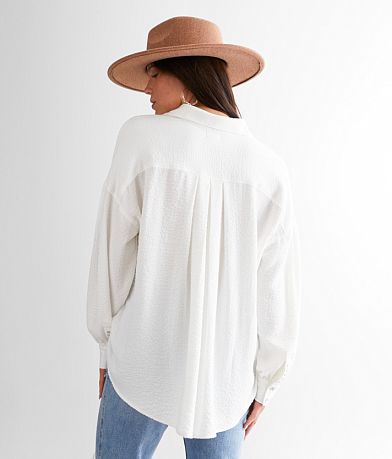 BKE Peasant Tunic Henley back view