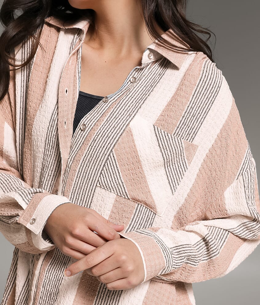 Textured Knit Shirt - thumbnail 4