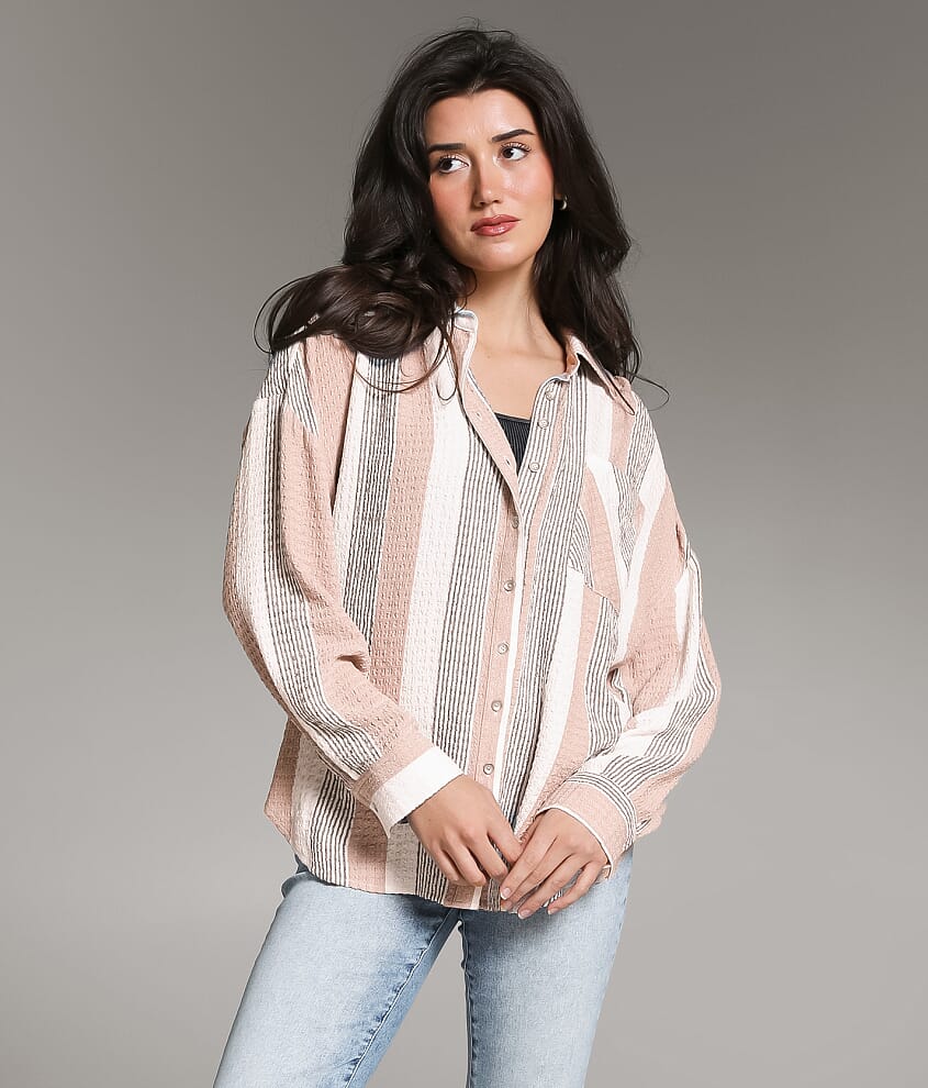 Textured Knit Shirt