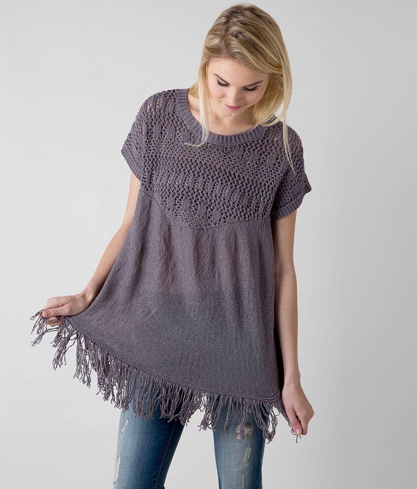Gimmicks Fringe Sweater front view
