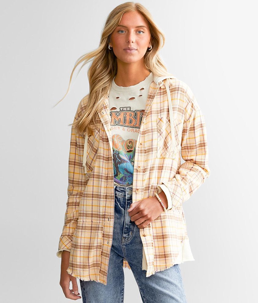 Womens hotsell hooded flannel