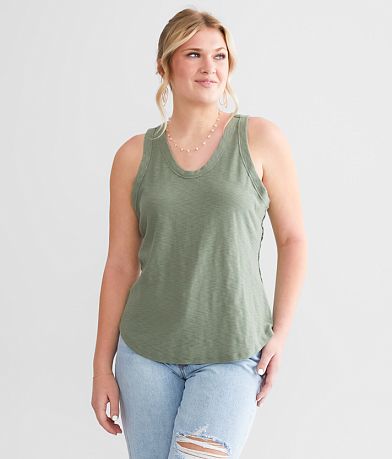 BKE Racerback Tank Top front view