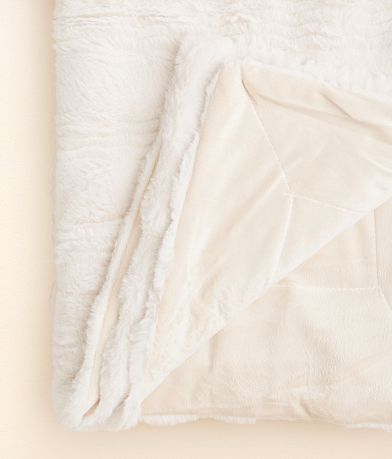 BKE Plush Double Sided Blanket misc detail 2 view