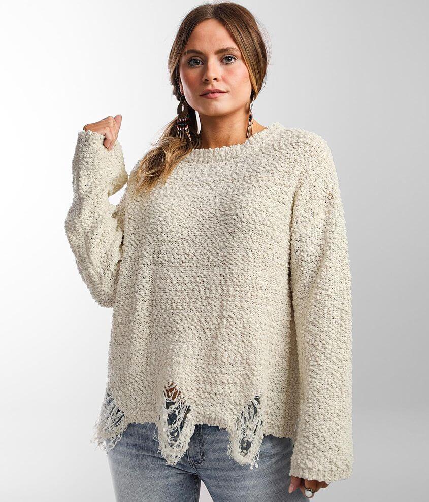 Daytrip Popcorn Pullover Sweater front view