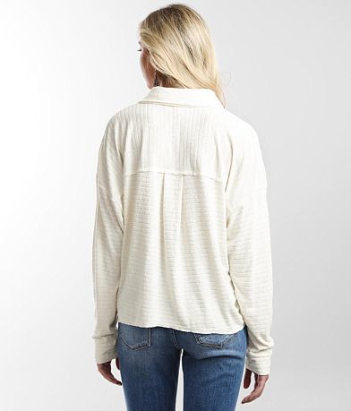 BKE Terry Cloth Shirt BACK