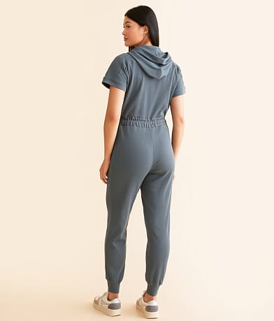 Hooded Henley Jumpsuit thumbnail 4