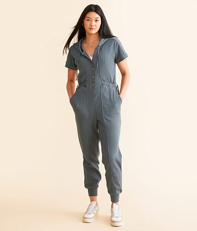 Hooded Henley Jumpsuit thumbnail 2
