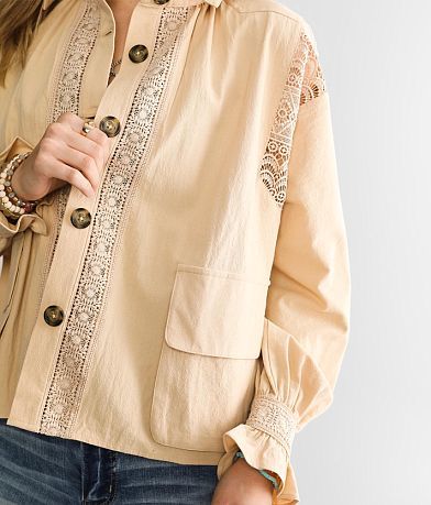 Gimmicks Pieced Crochet Jacket MISC_DETAIL_1