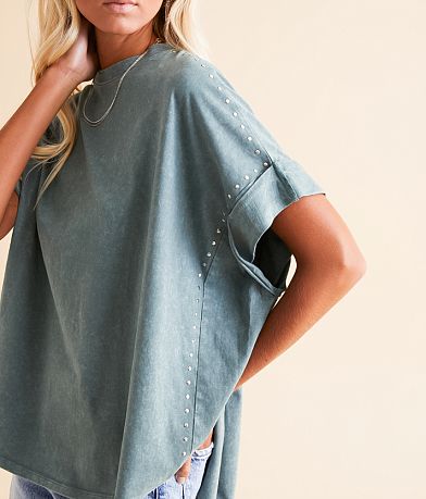 Gilded Intent Studded Boxy T-Shirt MISC_DETAIL_1