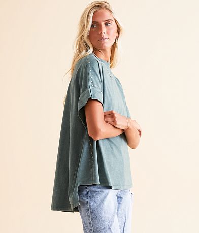 Gilded Intent Studded Boxy T-Shirt FULL_RIGHT_SIDE