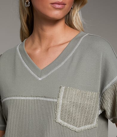 BKE Pieced Waffle Top MISC_DETAIL_1