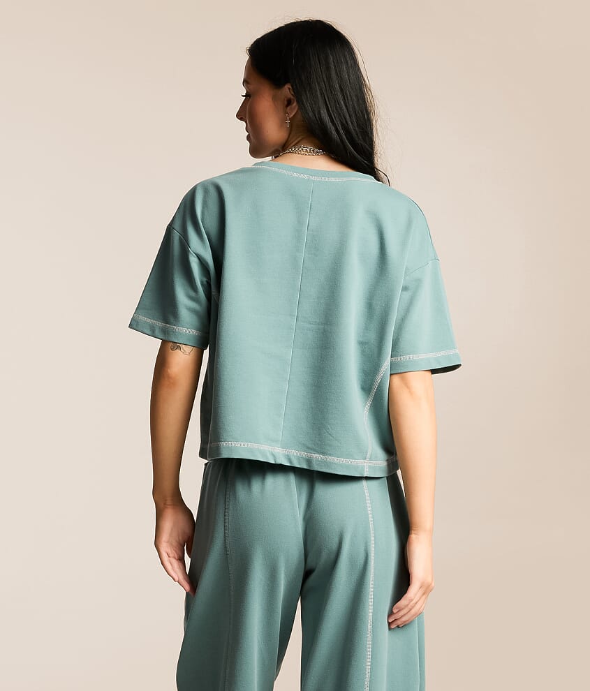 Contrast Stitch Top - thumbnail 2