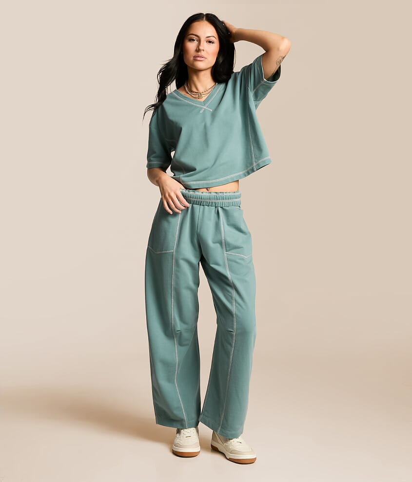 Contrast Stitch Top - thumbnail 5