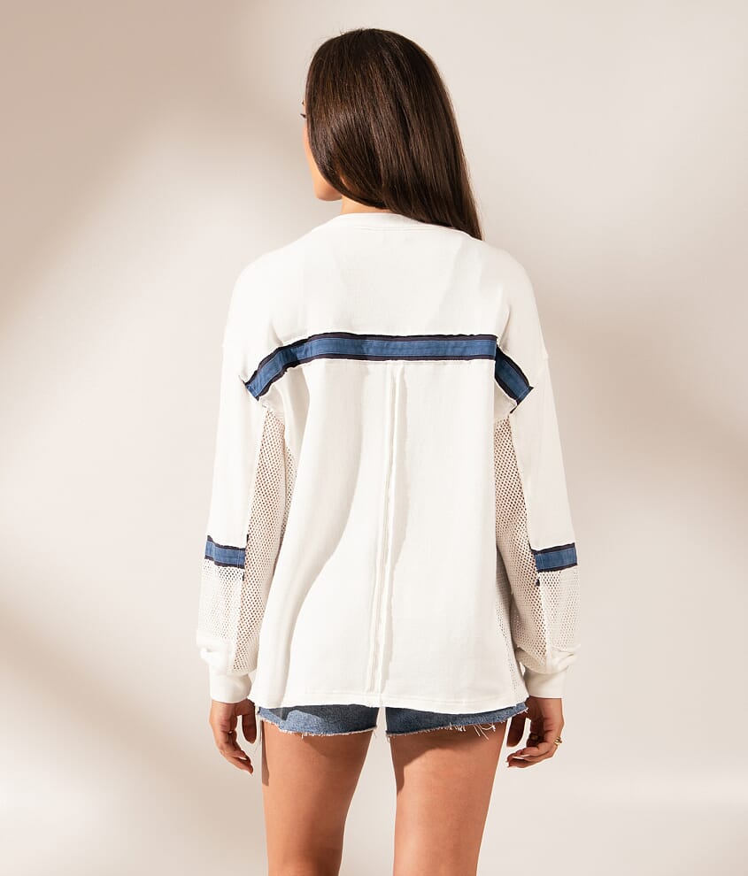 Boundless Edit - Pieced Mesh Top