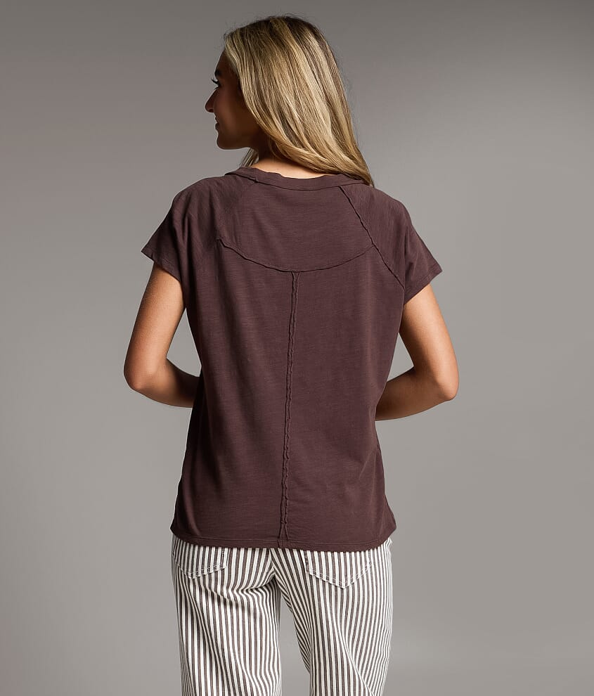 Raw Edge Basic T-Shirt - thumbnail 2