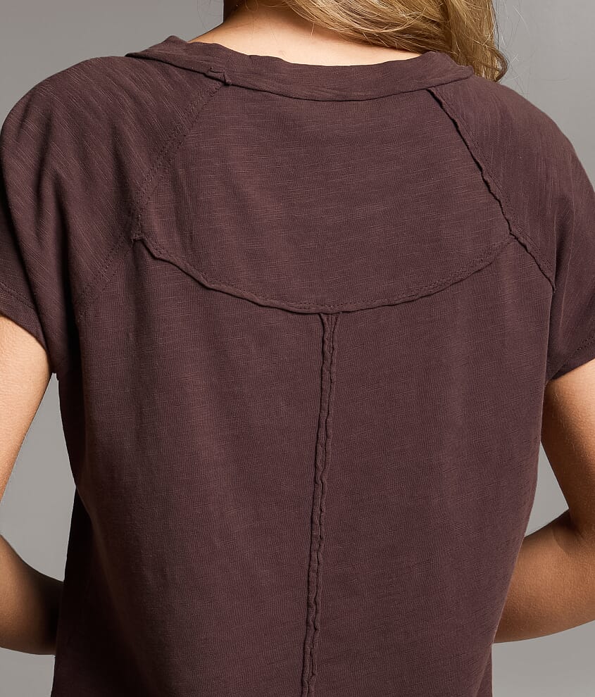 Raw Edge Basic T-Shirt - thumbnail 3